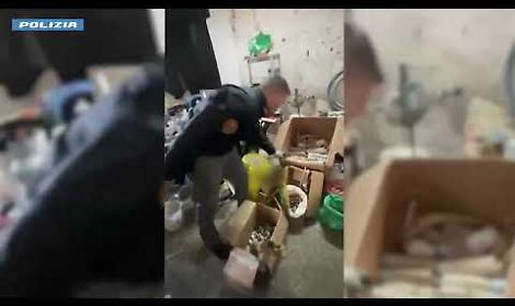 Scoperta fabbrica illegale di fuochi d'artificio nel Napoletano