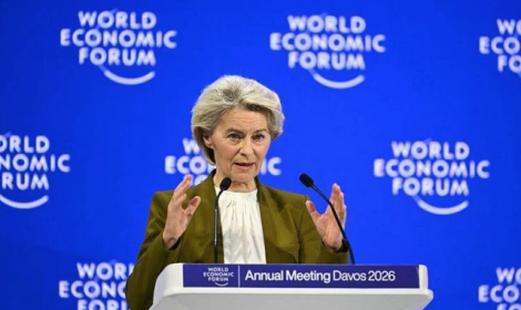 Von der Leyen a Davos: &laquo;Dazi Usa errore, risposta Ue sar&agrave; decisa e unita&raquo;