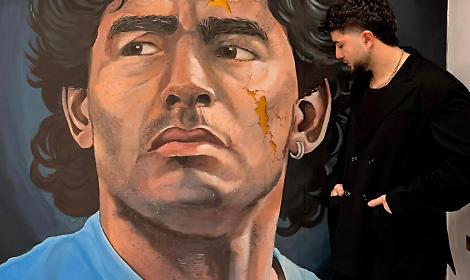 Il murale di Reale a due passi dalla Torre Eiffel