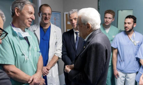 Crans-Montana, Mattarella al Niguarda in visita ai feriti