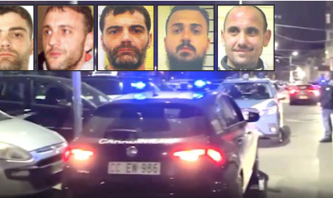Decapitato il clan Raia: 15 arresti