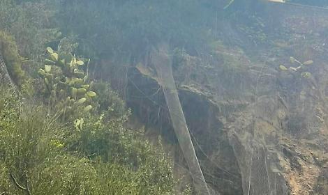 Frana a Vietri sul Mare, sopralluogo del capo della protezione civile regionale