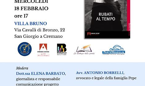 &ldquo;Rubati al tempo&rdquo;, il nuovo libro di Marianna Pepe