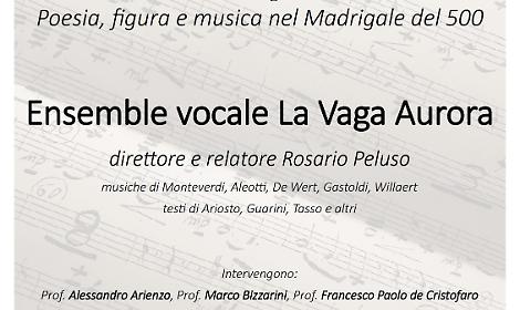 Una lezione-concerto con l&rsquo;ensemble La Vaga Aurora