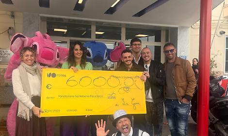 Sorrisi e solidariet&agrave;: Forma sostiene la Fondazione Santobono Pausilipon