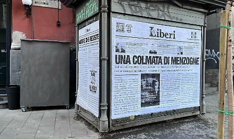 Edicola parlante a Napoli, &laquo;No a lavori per America's Cup a Bagnoli&raquo;