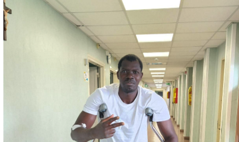 Dal Mali al Policlinico Federico II di Napoli , salva la gamba maciullata