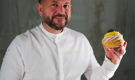 Poppella e Amarena Fabbri insieme per la zeppola di San Giuseppe