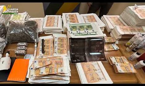 Stamperia clandestina: sequestrati 2,8 milioni di euro falsi, un arresto