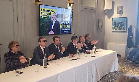 Farroni ufficializza la candidatura a sindaco: nasce la coalizione progressista