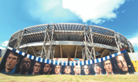 Ecco il murale di Jorit, la formazione scelta dai tifosi