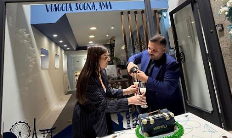 Giuseppe e Federica de "Il Mio Viaggio a Napoli" inaugurano agenzia: &laquo;Un sogno che si realizza, proporremo itinerari autentici nella nostra citt&agrave;&raquo;