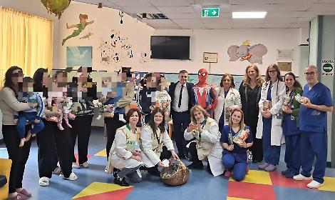 Young Space diventa speranza tra i bambini in Pediatria