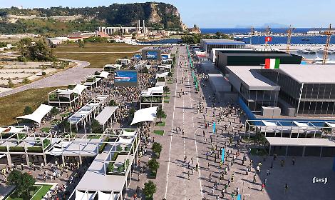America's Cup, Sport e Salute presenta i render: ecco come sar&agrave; Bagnoli