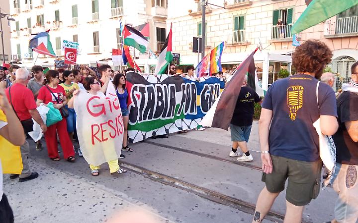Marcia pro-Palestina, Castellammare di Stabia: stop ai massacri