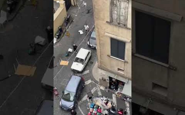 Napoli-Sporting Lisbona, tafferugli tra le tifoserie