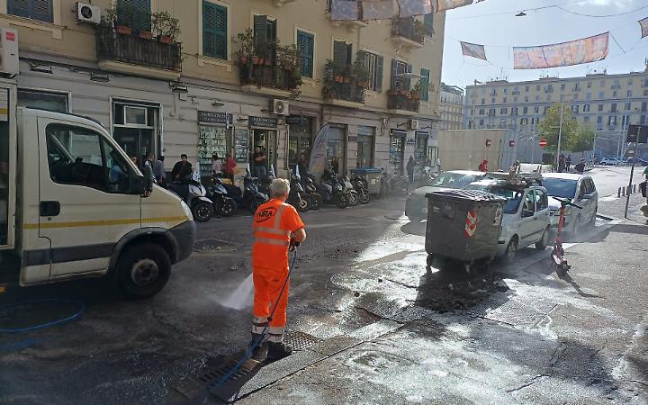 Task-force decoro urbano, interventi al Vasto