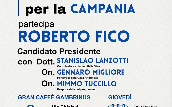 Casa Riformista, la presentazione dei candidati