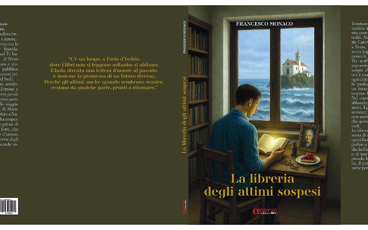 “La libreria degli attimi sospesi”, il nuovo romanzo di Francesco Monaco