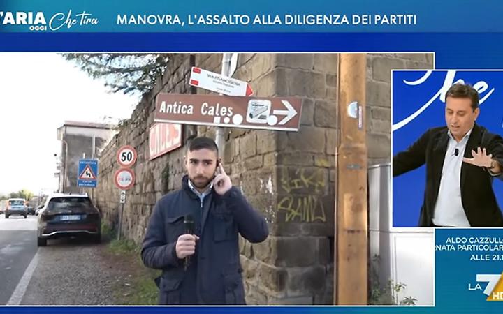 La città dei consoli trasformata in barzelletta: Cales e l'insulto della TV distratta