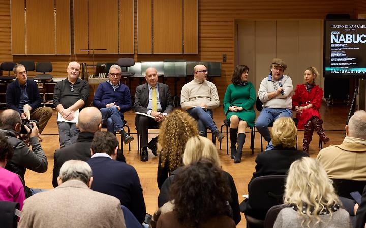 Nabucco di Giuseppe Verdi in scena al Teatro di San Carlo