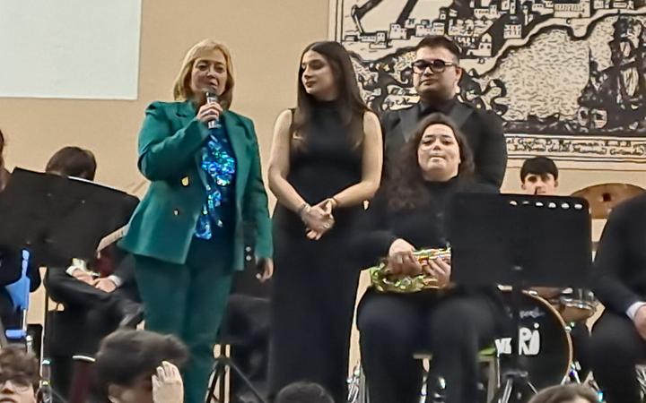 Concerto per la pace degli studenti