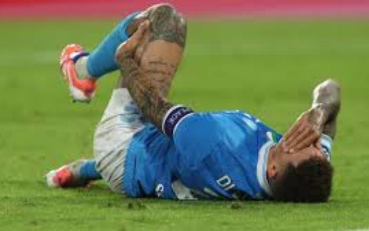 Di Lorenzo, &egrave; &ldquo;solo&rdquo; un trauma distorsivo