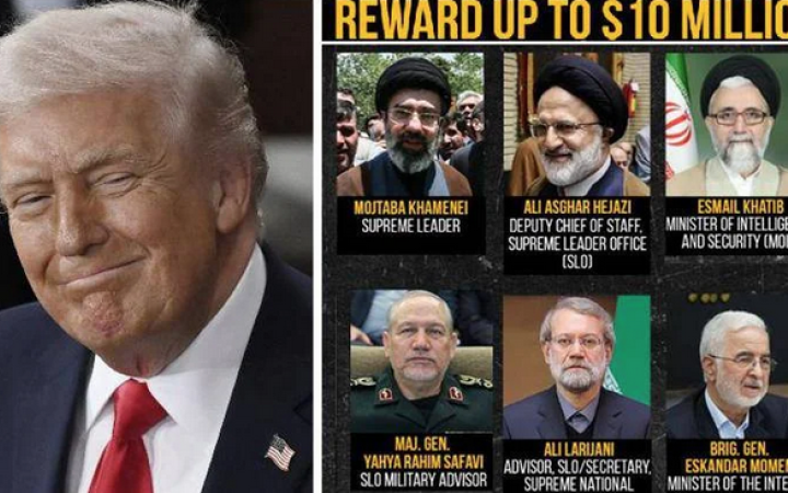 Trump e la taglia su Khamanei: &laquo;Il regime cadr&agrave;, ma non subito&raquo;