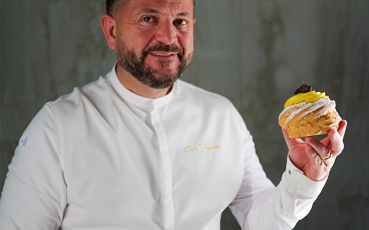 Poppella e Amarena Fabbri insieme per la zeppola di San Giuseppe