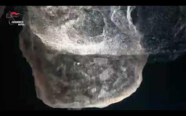 La rapina in banca, elaborazione tridimensionale dello scavo sottorraneo