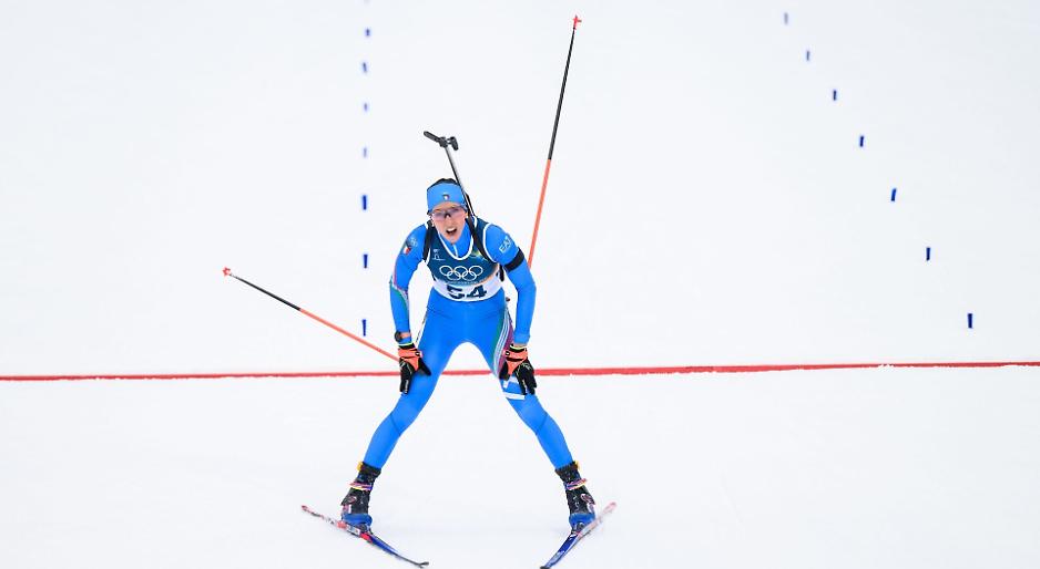 Biathlon: Vittozzi &egrave; medaglia d'oro nell'inseguimento donne
