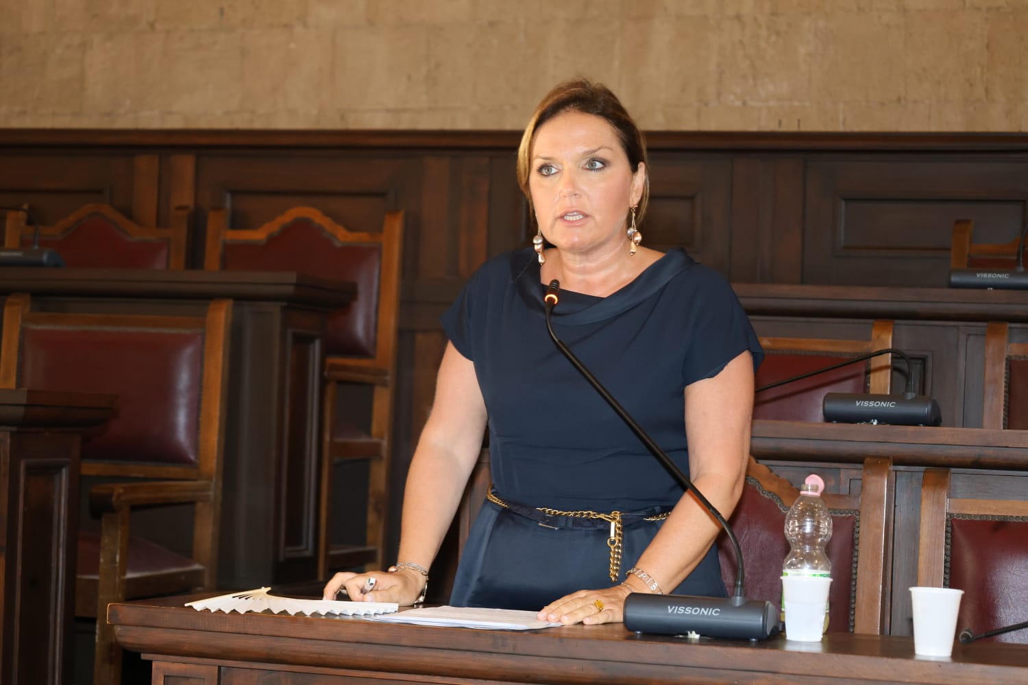 Iris Savastano, capogruppo di Forza Italia al Comune di Napoli